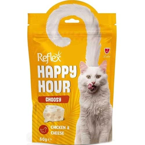 REFLEX HAPPY HOUR SEÇİCİ KEDİLER İÇİN KEDİ ÖDÜL 60 GR