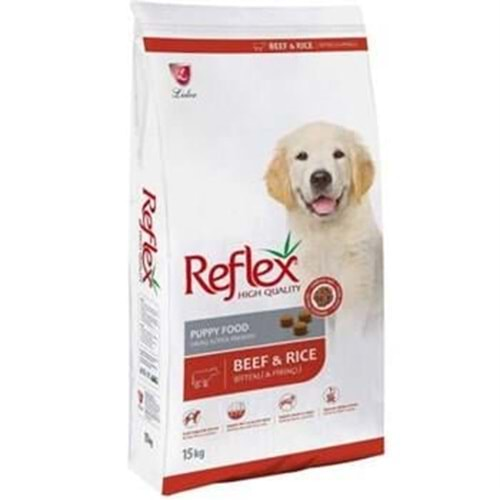 REFLEX BİFTEKLİ YAVRU KÖPEK M.15KG