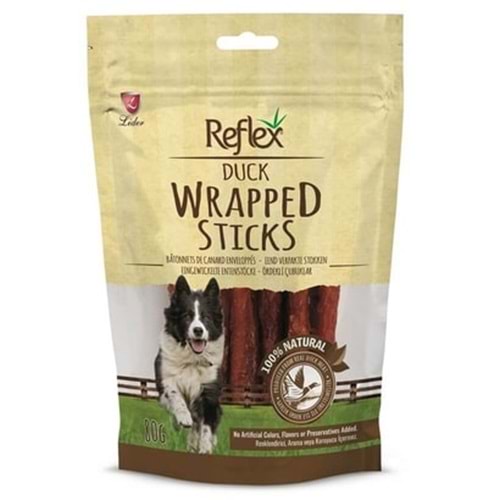 Reflex Ördek Sargılı Köpek Ödül Çubuğu 80gr