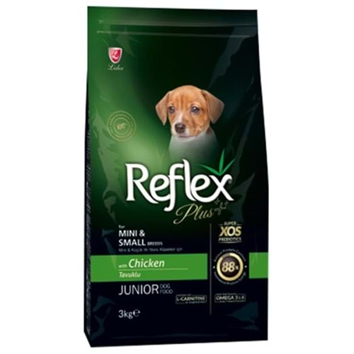 REFLEX PLUS TAVUKLU KÜÇÜK IRK YAVRU KÖPEK M. 3KG