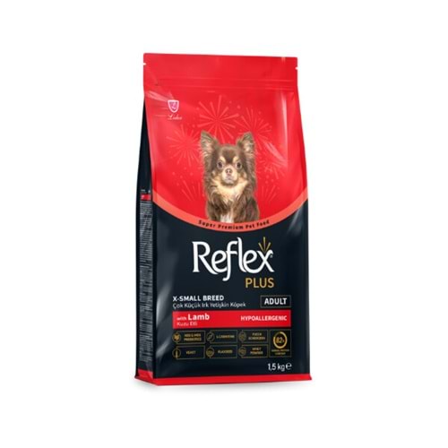 Reflex Plus Hipoalerjenik Kuzulu Küçük Irk Yetişkin Köpek Maması 1,5kg