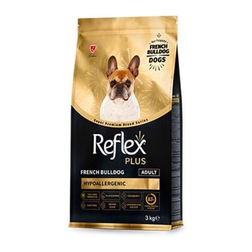 REFLEX PLUS FRENCH BULLDOG YETİŞKİN KÖPEK M.3KG