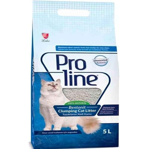 PROLİNE KOKUSUZ KEDİ KUMU 5 LT