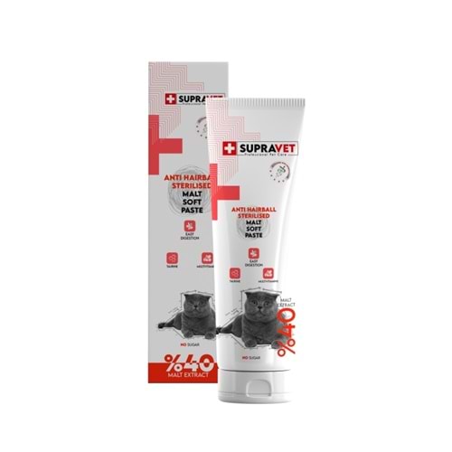 SUPRAVET ANTİ HAİRBALL STERILISED MALTPASTE 100 GR