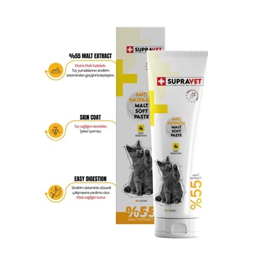SUPRAVET ANTİ HAİRBALL MALTPASTE 100 GR