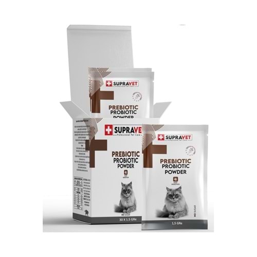 SUPRAVET PROB KEDİ BAĞŞK.GÜÇ.TOZ PROBY+PREBY 1,5 X 30 GR