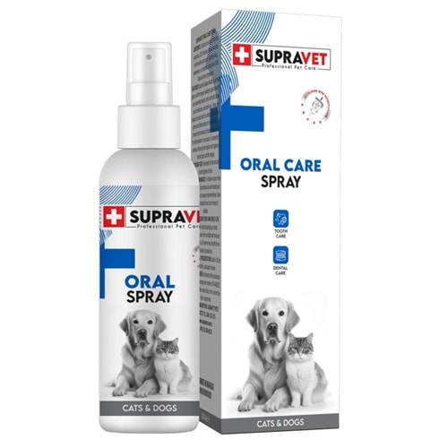 SUPRAVET ORAL CARE KEDİ&KÖPEK AĞIZ BAK. SPREYİ 100 ML.