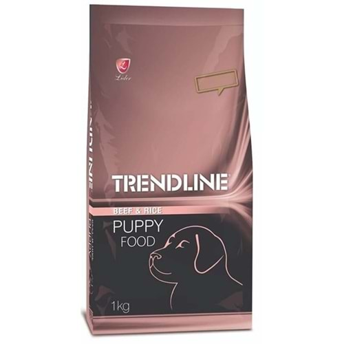 TRENDLİNE BİFTEKLİ YAVRU KÖPEK MAMASI 1KG