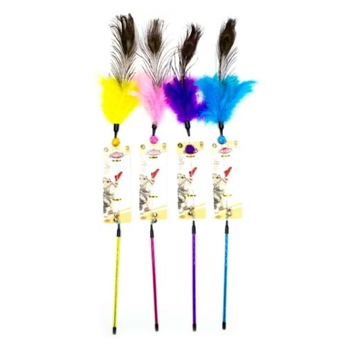 CATLİFE KEDİLER İÇİN OYUNCAK OLTA ZİLLİ 72CM