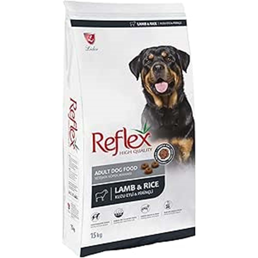 REFLEX LAMB&RİCE YET.KÖPEK M.15KG