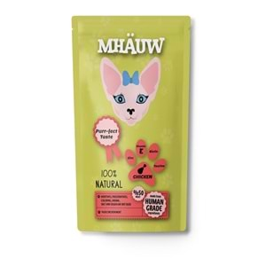 MHAUW TAVUKLU KEDİ POUCH 80GR