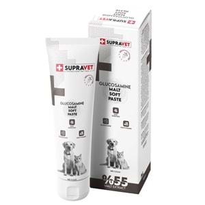 SUPRAVET GLUCOSAMİNE KEDİ VE KÖPEK EKLEM VE KAS DESTEK.İ MALTPASTE 100 GR