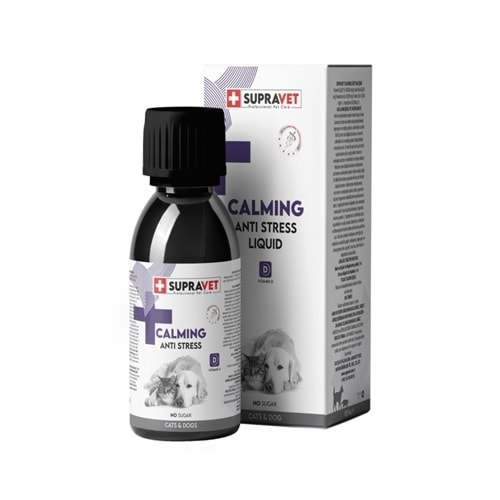 SUPRAVET ANTISTRES KEDİ&KÖPEK SIVI SAKİN.DML. 100 ML