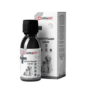 SUPRAVET MULTİVİTAMİN SAĞLIKLI KEDİ&KÖPEK SIVI DAMLA 100ML