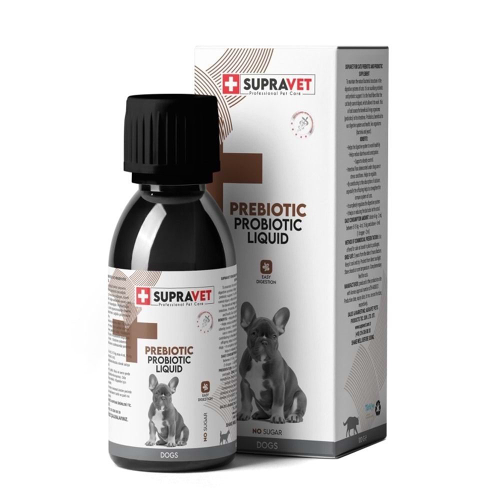 SUPRAVET PROB.KÖPEK BAĞIŞK.GÜÇ.SIVI PROBYT+PREBYT 100 ML.