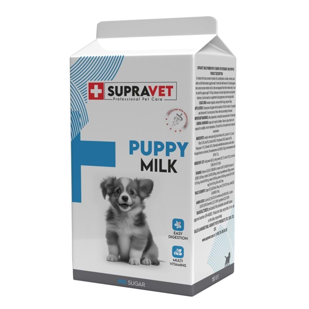 SUPRAVET HAMİLE&YAVRU KÖPEK SÜT TOZU 150GR.