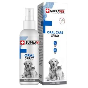 SUPRAVET ORAL CARE KEDİ&KÖPEK AĞIZ BAK. SPREYİ 100 ML.