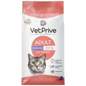 VET PRİVE SOMONLU KISIR KEDİ M.10KG